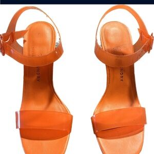 Chinese Laundry Vibrant Orange Heels